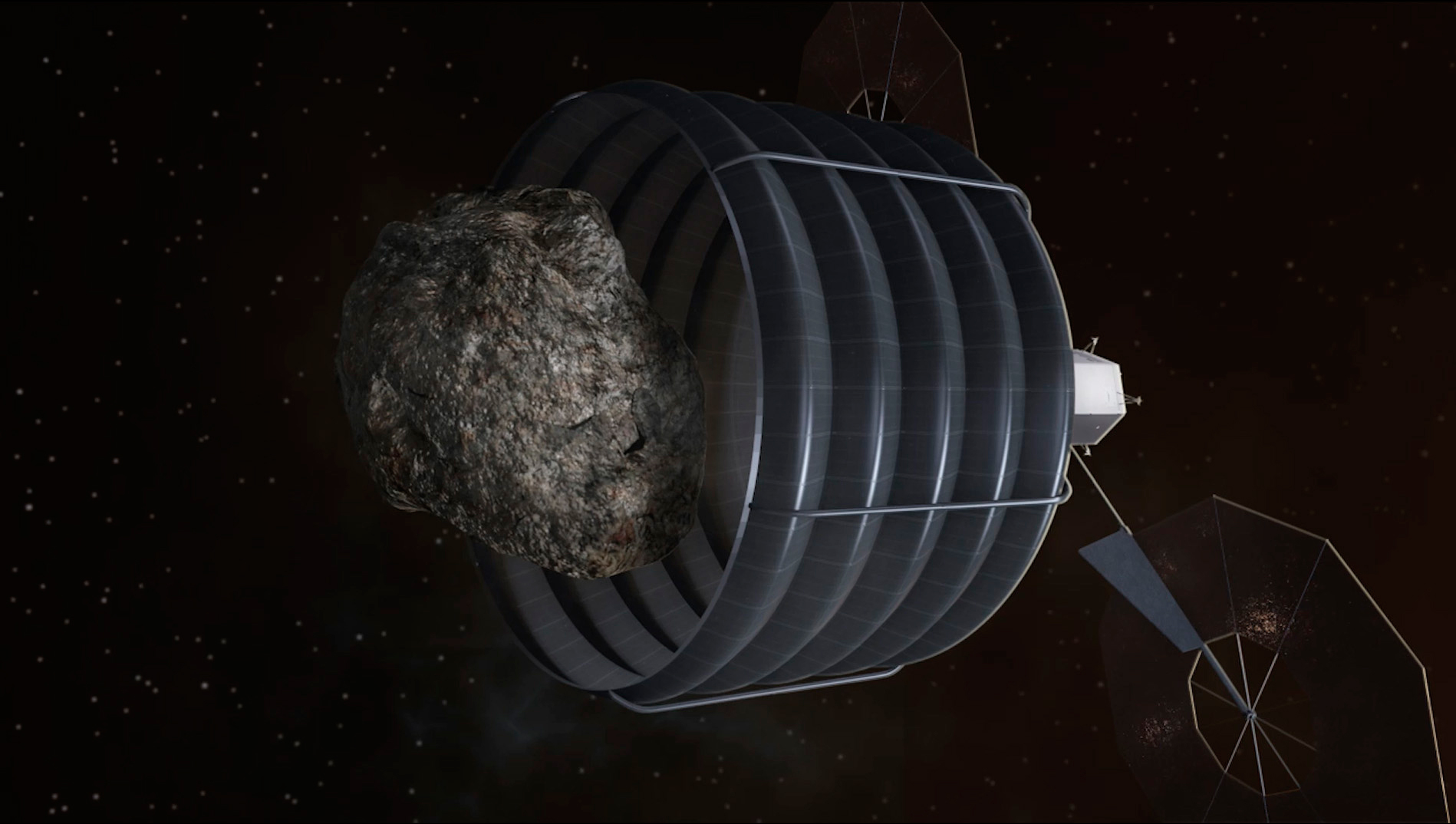 NASA asteroid capture. Image from: http://www.jpl.nasa.gov/asteroidwatch/newsfeatures.cfm?release=2013-131